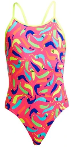 Maillot De Bain Funkita Fille Diamond Back So Hot -Natation Équipement Magasin g so hot