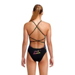 Maillot De Bain Funkita Fille Strapped In - Love Funky -Natation Équipement Magasin girl love funky d