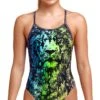 Maillot De Bain Funkita Fille Single Strap - Lion Eyes -Natation Équipement Magasin girls lion eyes f