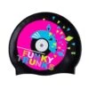 Bonnet Silicone Funky Trunks Disco Stu -Natation Équipement Magasin i bonnet de bain disco stu funky trunks disco stu front 569