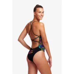 Maillot De Bain Funkita Femme Strapped In - Love Funky -Natation Équipement Magasin ladies love funky c2