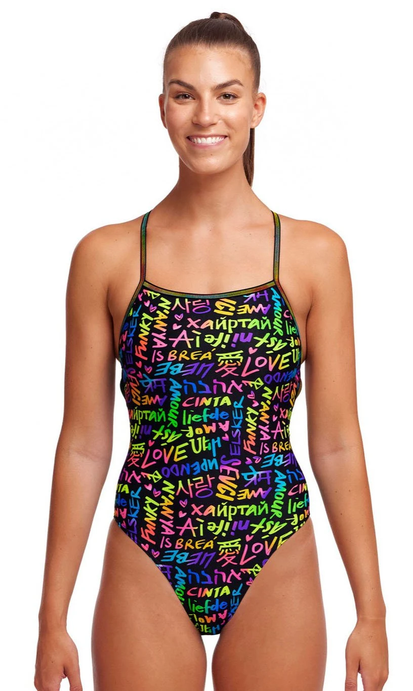 Maillot De Bain Funkita Femme Strapped In - Love Funky
