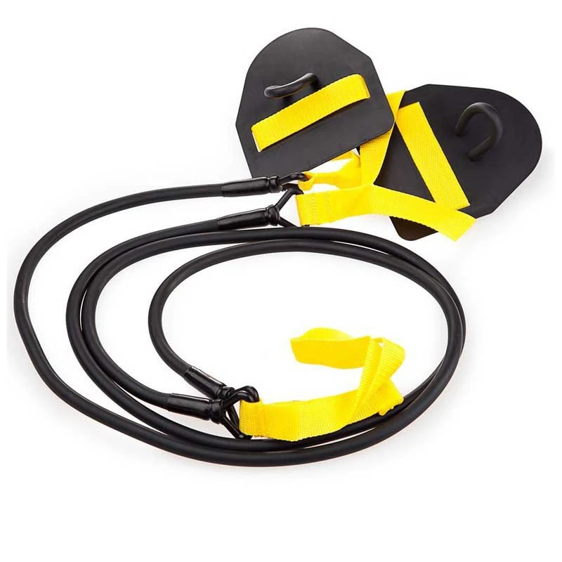 Matériel D'entraînement, Musculation Hors De L'eau Madwave Elastiques Avec Plaquettes Jaune 3 Matériel D'entraînement, Musculation Hors De L'eau Madwave Elastiques Avec Plaquettes Jaune