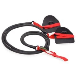 Matériel D'entraînement, Musculation Hors De L'eau Madwave Elastiques Avec Plaquettes Rouge
