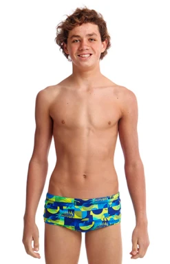 Maillot De Bain Funky Trunks Garçon Magnum Pi Bleu
