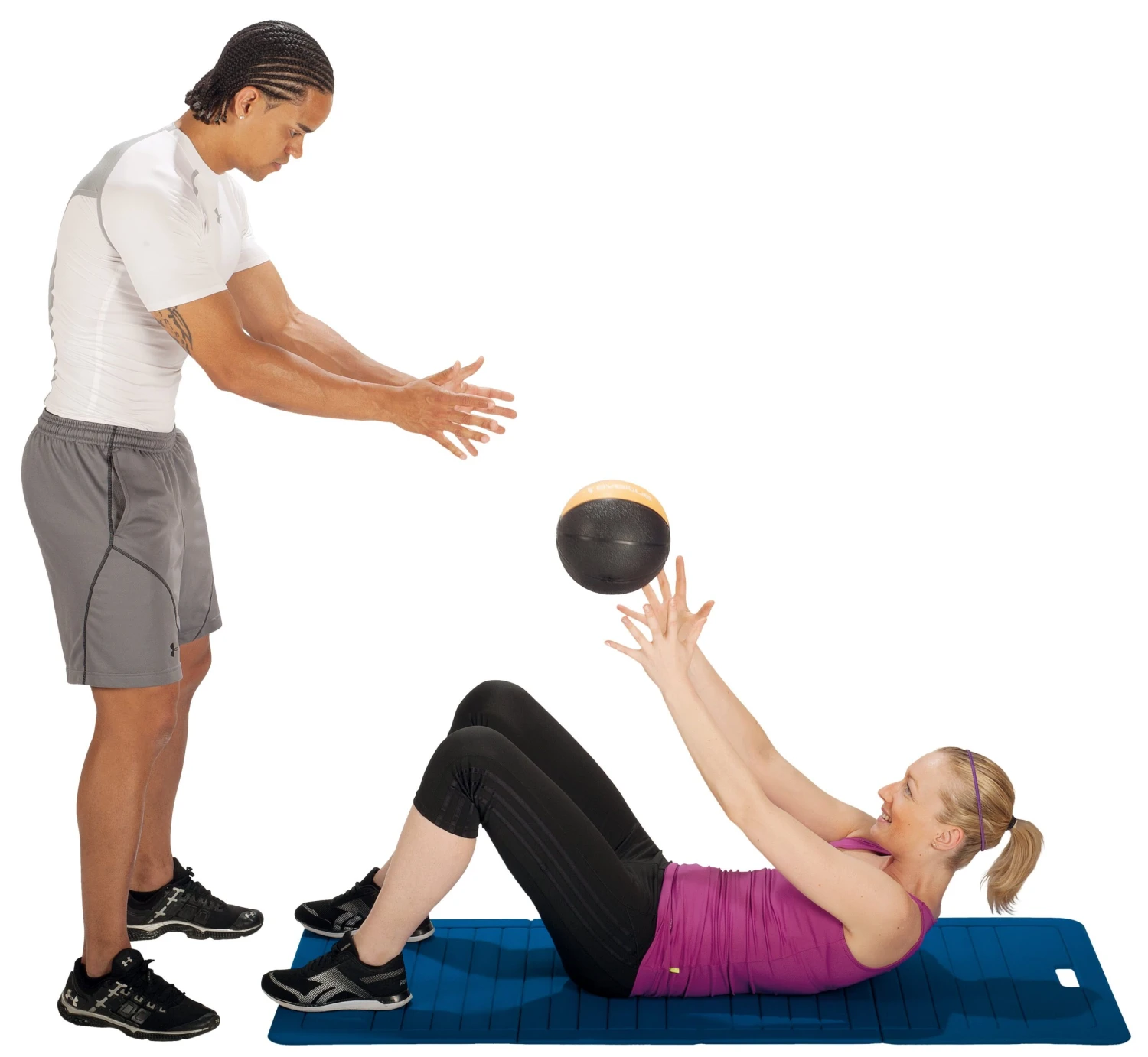 Renforcement Musculaire Sveltus Medecine Ball 2 KG Orange 4 Renforcement Musculaire Sveltus Medecine Ball 2 KG Orange – Image 2