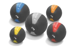 Renforcement Musculaire Sveltus Medecine Ball 1 KG Jaune -Natation Équipement Magasin medicine ball hd 1