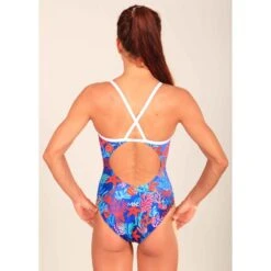 Maillot De Bain De Natation Femme Mako Nereid Coral Blue -Natation Équipement Magasin nereid coral blue3