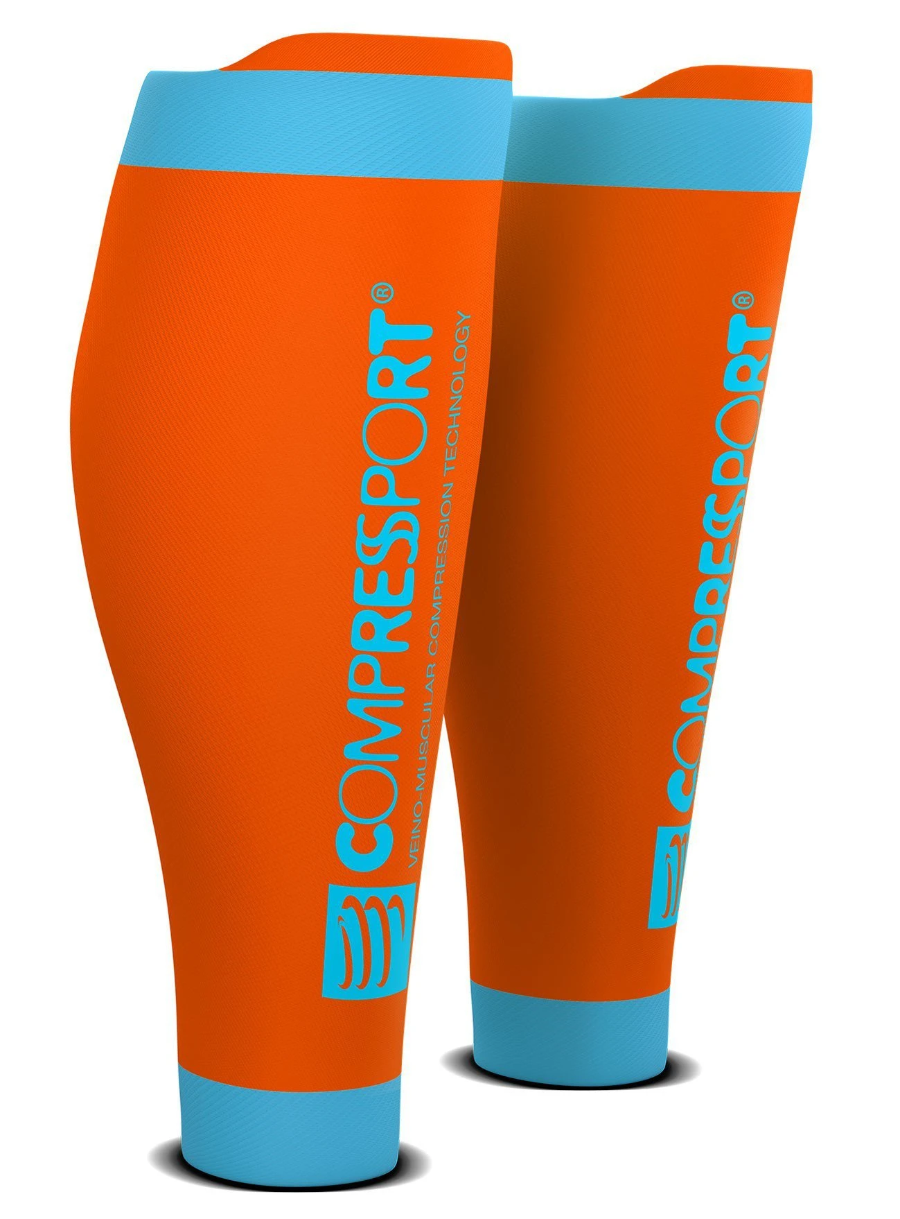 Compression Sportive Compressport Calf R2 V2 Orange 3 Compression Sportive Compressport Calf R2 V2 Orange