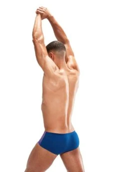 Maillot De Bain Homme SPEEDO Placement Digital 14cm Brief - Ammonite/ Miami Lilac/ Bright Zest/ Aquarium -Natation Équipement Magasin sp3 6