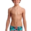 Maillot De Bain Funky Trunks Garçon Sunset Strip Vert 1 Maillot De Bain Funky Trunks Garçon Sunset Strip Vert -Natation Équipement Magasin sunset strip