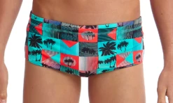 Maillot De Bain Funky Trunks Garçon Sunset Strip Vert -Natation Équipement Magasin sunset strip 6