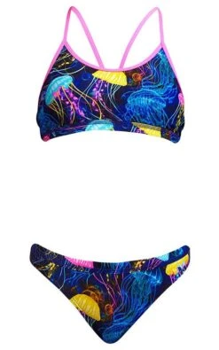 Maillot De Bain Funkita 2 Pièces Fille Racerback - Swimma Stinga -Natation Équipement Magasin swimma girls 2p3