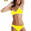 Bas De Maillot De Bain Femme Diana Twin Slip Jaune -Natation Équipement Magasin twinslip jaune
