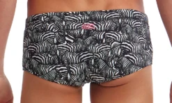 Maillot De Bain Funky Trunks Garçon Zebra Crossing Noir -Natation Équipement Magasin zebra crossing 5
